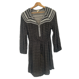 Holding Horses Anthropologie Short Dress Embroidered Size Small